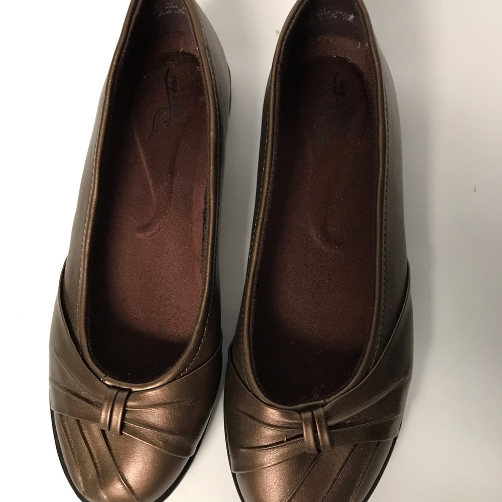 Brown Leather Flats